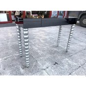 Resim Elma Dresuar 110 Cm Ahşap Boyalı Gri 