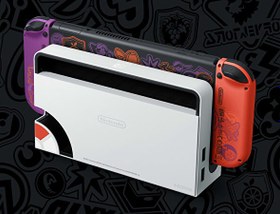 Resim Switch OLED Pokemon Scarlet & Violet Limited Edition 