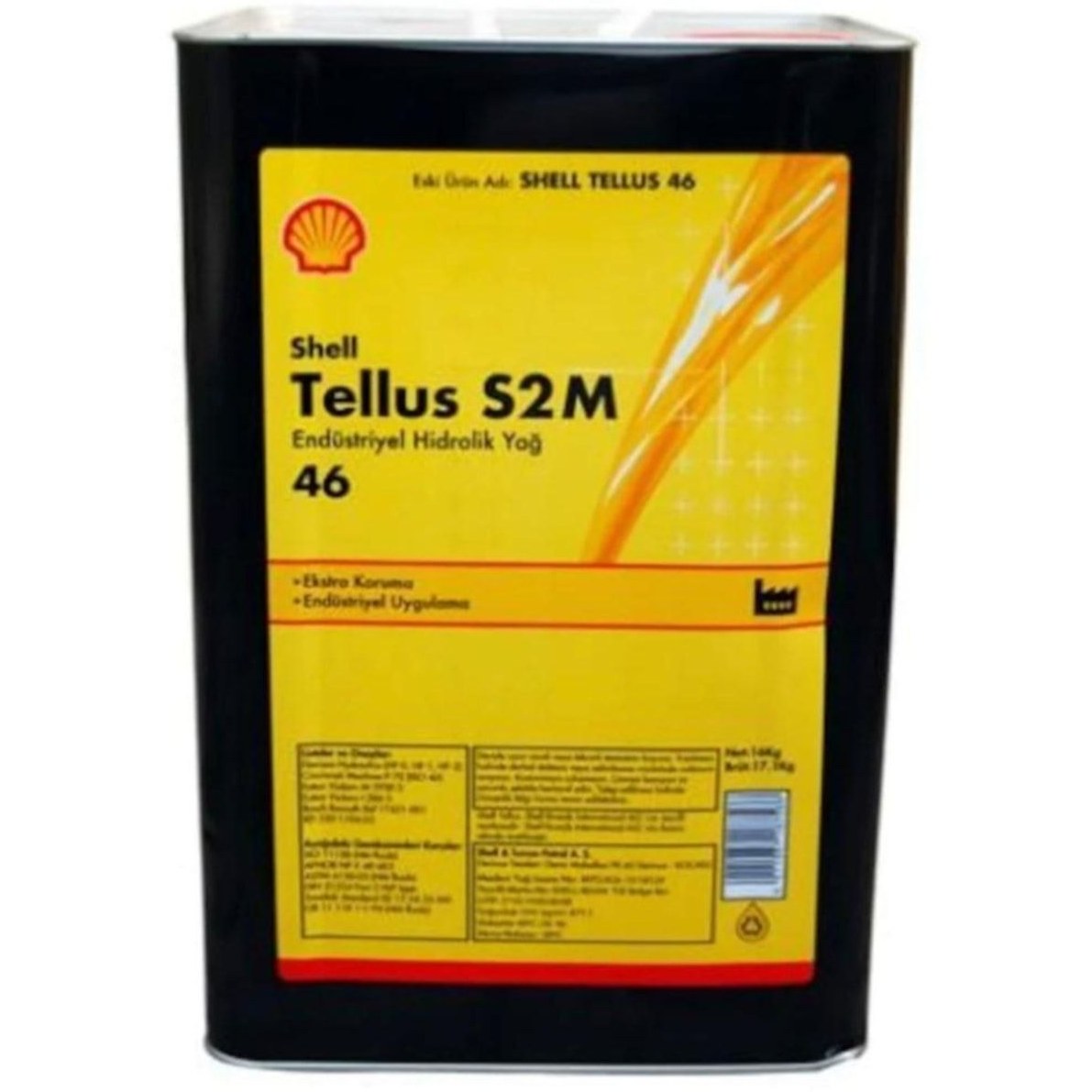 Shell 46 Tellus S2 M Hidrolik Yağ Fiyatı ve Özelliklerı - Badem