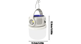 Resim Mobee 30W Şarjlı El Feneri Type-C USB Powerbank Özellikli Lithium LED Kamp Işıldak Askılı MKMP-007 