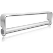 Resim Xinh Kendinden Yapışkanlı ve duvara Montaj Kağıdı Havlu Tutucu ve dağıtıcı, Mutfak Dokusu Havlu Tutucu Standı Kabine Silver | Kağıt Tutucu (Gümüş) (Yurt Dışından) 