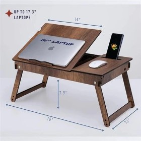 Resim AyrStore - BT201 Katlanır Ayaklı Laptop Çalışma Sehpası 