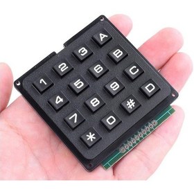 Resim Alkatronik-4X4 Matrix Tuş Takımı Keyboard Keypad 16 Buton Alarm Şifre 