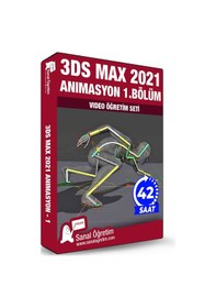 Resim 3DS Max 2021 Animasyon 1.Bölüm Video Ders Eğitim Seti 