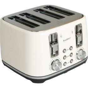 Resim Berghoff Gem Concept Vanilya Krem Rengi Dört Dilim Ekmek Kızartma Makinesi 