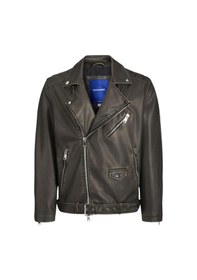 Resim Jack & Jones Erkek Deri Ceket 12267070 Siyah 