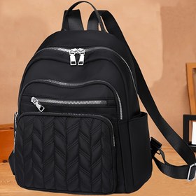 Resim Oxford kumaş sırt çantası Naylon seyahat sırt çantası Günlük moda sırt çantası [ Fermuar yönü rastgele ] 