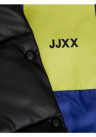 Resim Jjxx Bayan Kısa Suni Deri Yelek 12236382 Siyah 