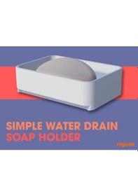 Resim Opencart Basit Su Tahliyeli Sabunluk Sadece Plastik Aparattır 