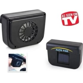 Resim Zenvia Auto Fan Güneş Enerjisiyle Çalışan Araç Içi Soğutucu ZNV-EVVN3263 