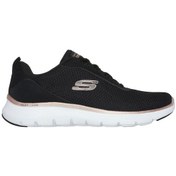 Resim Skechers Flex Appeal 5.0 Kadın Spor Ayakkabı 150206 150206 Bkrg Bkrg Siyah - Beyaz 