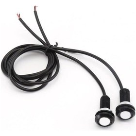 Resim Beyaz Kartal Gözü Led 12V 2 Adet - Gündüz Farı 