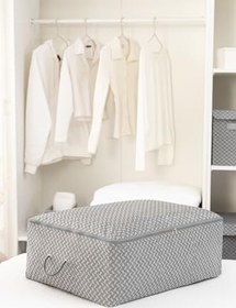 Resim Büyük Boy Baza Altı Yastık Yorgan Kazak Hurcu / 62x46x22 