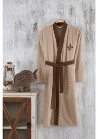 Resim Cotton Box Fine Bornoz Bej-kahverengi M/l 