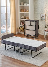 Resim Yataş Flexbed Katlanır Somya-Yatak Tek Kişilik 90x200 Cm 