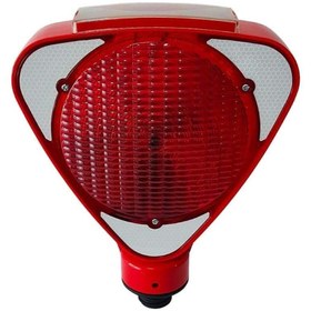 Resim Hayat Trafik Krmızı Solar Flaşörlü Ledli Lamba 