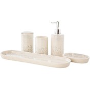 Resim Mudo Home Florısta 5'li Kutulu Banyo Seti 