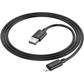 Resim Hoco. X88 1m Usb To Lightning Şarj Data Kablosu - Siyah 