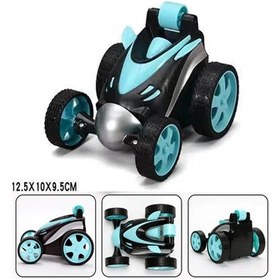 Resim Uzaktan Kumandalı, Florasan Işıklı, 360 Derece Dönebilen Akrobat Araba- Stunt Car 001 