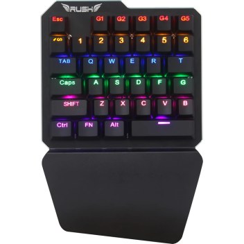 Rush RK102 Kablolu Işıklı Mekanik Hisli Oyuncu Klavye
