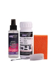 Resim Point Care Siyah Mont Direksiyon Deri Boyası + Temizleme Sıvısı Set 