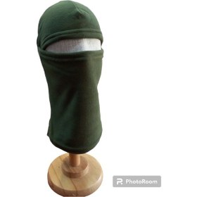 Resim Erkek Polar Kar Maskesi Asker Yeşili 