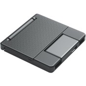 Resim 7 In 1 Otg Sd Kart Okuyucu Usb Tip-c Adaptörü Tf Sd Sım Pın Saklama Kutusu Gümüş Gri , Boyut:pf-50 Gümüş Gri 
