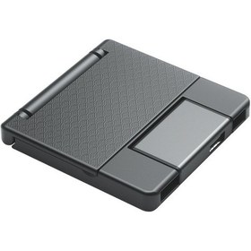 Resim 7 In 1 Otg Sd Kart Okuyucu Usb Tip-c Adaptörü Tf Sd Sım Pın Saklama Kutusu Gümüş Gri , Boyut:pf-50 Gümüş Gri 