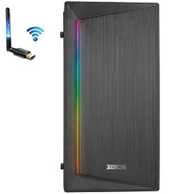 Resim Zeiron Trump T125 Intel Core i5 650 8 GB RAM 320 GB HDD 120 GB SSD GT730 FreeDOS Masaüstü Oyun Bilgisayarı 