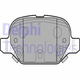 Resim Delphi Lp2761 Fren Balatasi Arka (95MM) Panda 12 (WA713976) 