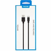 Resim TCD-M11 USB-A to Micro 2A 1M SiyahHızlı Data ve Şarj Kablosu Tecno