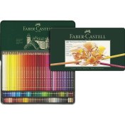Resim Faber-Castell Polychromos Kuru Boya 120 Renk Metal Kutu 