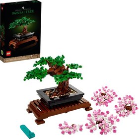 Resim LEGO® ICONS Bonsai Ağacı 10281 Yapım Seti, Zihninizi Odaklayacak bir Yapım Projesi, Keyifle Bakacağınız Güzel bir Dekor (878 Parça) 