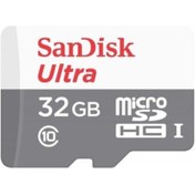 Resim Sandisk Ultra 32GB 100mb/s Micro SD Hafıza Kartı 