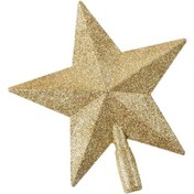 Resim Dolıty Yılbaşı Ağacı Üstü Toppers Pencere Yatak Altın 