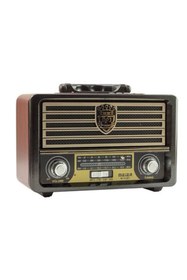 Resim Meier M-113Bt Nostaljik Usb-Tfcard-Bluetooth Destekli Fm Radyo 