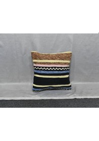 Resim Zehra Abla Halı Yeni El Dokuma Dekoratif Kilim Kırlent Yastık Kılıfı 6098 