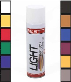 Resim Best Light Sprey Boya Akrilik Takviyeli 250 Ml 