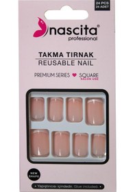 Resim Nascita Squera French Tırnak S203 24'lü 