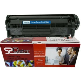 Resim Qstar Hp Q2612a Uyumlu Muadil Toner 12a 1010 1012 1015 1022 3015 3052 3055 1005 1319 Lbp2900 Lbp3000 