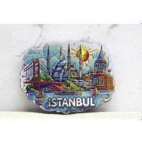 Resim Silikon İstanbul Temalı Magnet Alk4342 