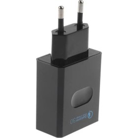Resim Gazechimp Qc3.0 USB Duvar Şarj Cihazı Evrensel Hızlı Güç Adaptörü Ab Fişi (Yurt Dışından) 