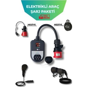 Resim Nuvıon Elektrikli Araç Şarj İstasyonu-v2l Kia /hyundai /ssangyong Uyumlu-type 2 Ac Şarj Kablosu-dönüştürücü Elektrikli Araç Şarj İstasyonu- Filşarj Paket-type2kablo-v2lkıa/hyundaı/ssangyong 
