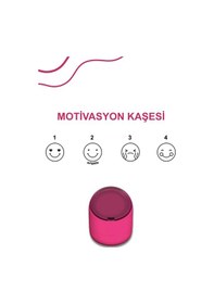 Resim Öğretmen Öğrenci Motivasyon Kaşesi, Veli Motivasyon Kaşesi, Defter Ve Kitap Ödev Kontrol Kaşesi Pembe 