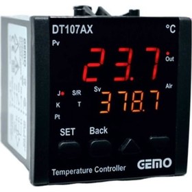 Resim Gemo DT107AX-230VAC-R "Auto-tune PID" Sıcaklık Kontrol Cihazı 