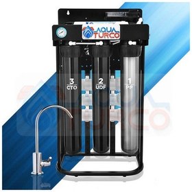 Resim 300 Gpd Sanayi Tipi Su Arıtma Cihazı + 40 Lt Depo 