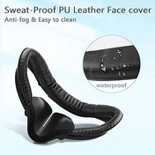 Resim Oculus Quest 2 Yüz Braketi Değiştirme (Ter Korumalı Deri Yüz Kapağı) ile uyumludur 