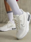 Resim Nike Air Max Intrlk Womens White Sneaker Kadın Günlük Spor Ayakkabı Beyaz 