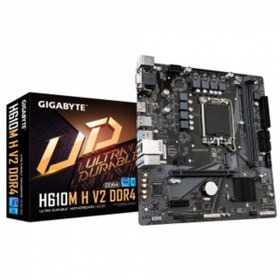 Resim Gigabyte H610M H V2 3200Mhz(OC) M.2 mATX 1700p 