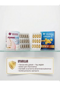Resim Kadınlara Özel Destek Paketi Omega 3 30 Softjel + Femmefire 30 Tablet 